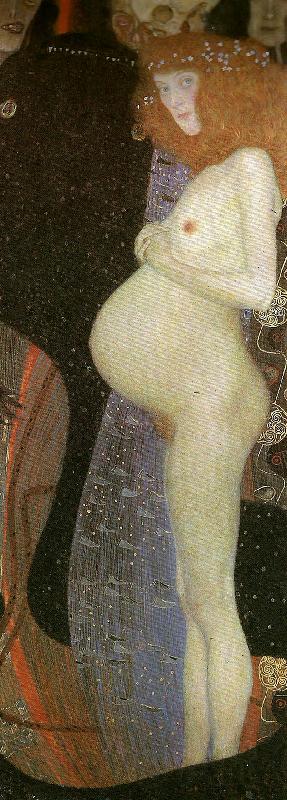 Gustav Klimt hoppet Norge oil painting art